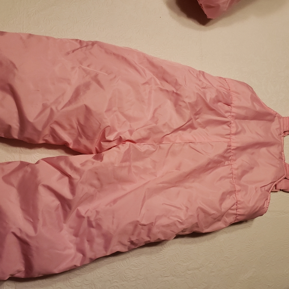 NWT 12 MONTH SNOW SUIT PINK - Picture 6 of 9